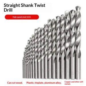 4 x 75mm high-speed steel twist drill bit - Main product view