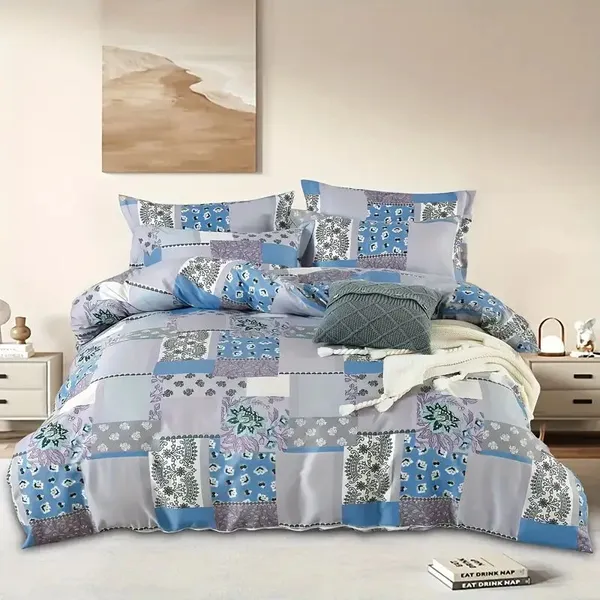 3-piece king comforter set with one comforter and two pillowcases - Product view 5