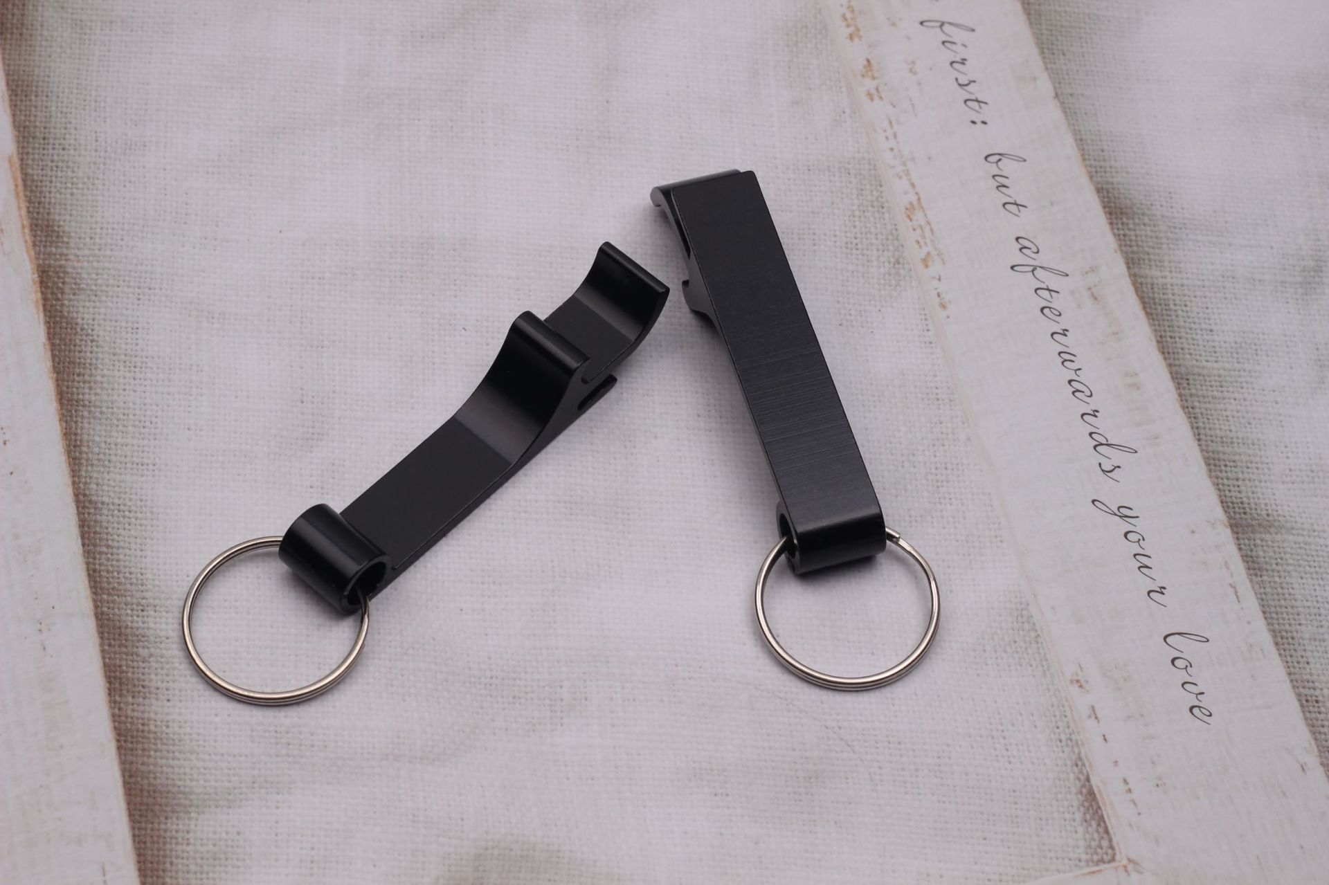 Compact bottle opener key chain in an assorted color - Product view 8