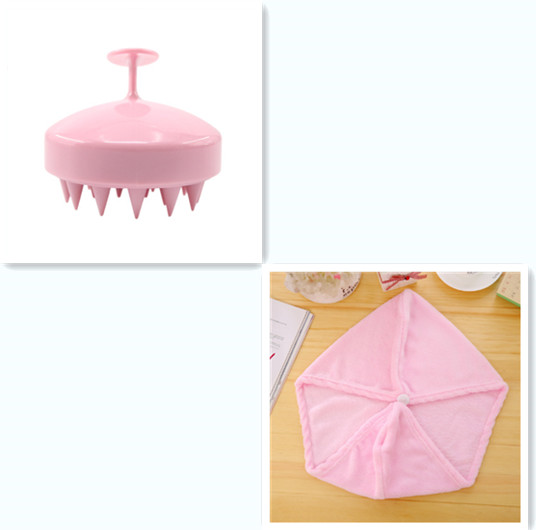Silicone scalp massager shampoo brush with flexible comb teeth - Product view 12