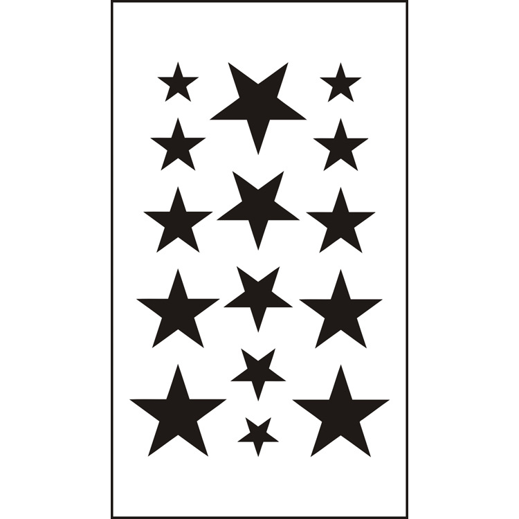 Temporary waterproof transfer tattoo sticker with decorative design - Product view 2