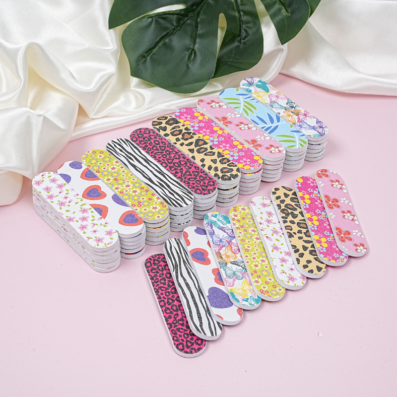 9cm Printed Nail File Color Pattern - Main product view