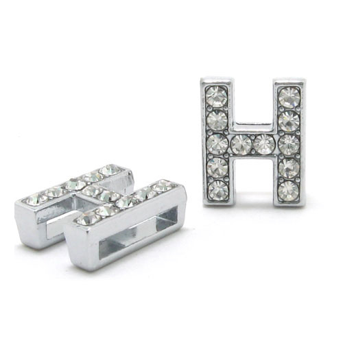 DIY 10mm rhinestone letter bead bracelet - Product view 13