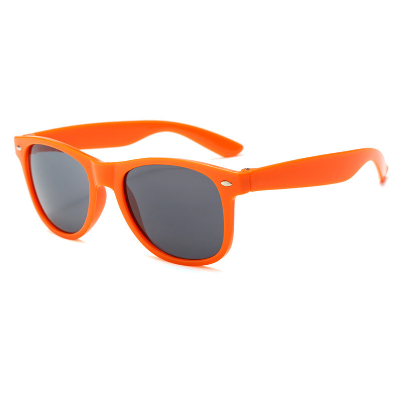 Men's vintage rainbow party sunglasses in colorful frame options - Product view 1