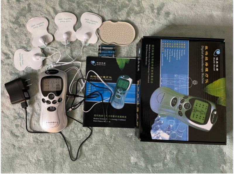 Low-frequency pulse electronic microcurrent massager with four massage contacts - Product view 9