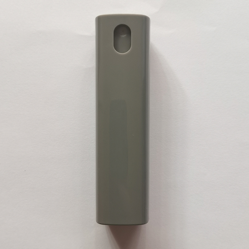 10ml square refillable perfume spray bottle in assorted colors - Gray Square Tube Bottle