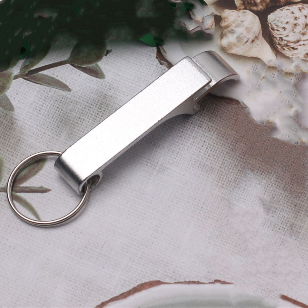 Compact bottle opener key chain in an assorted color - Product view 3