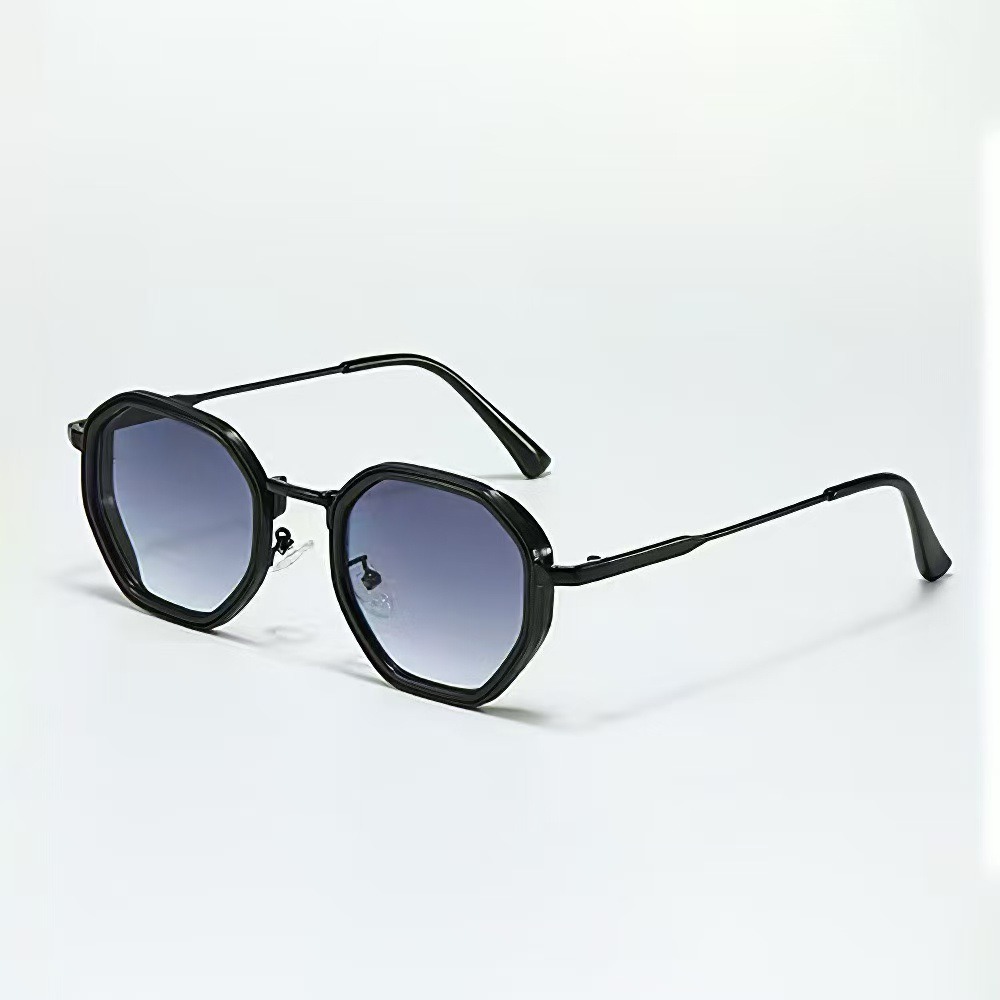 Men’s steampunk double-beam sunglasses with alloy frame - Product view 11