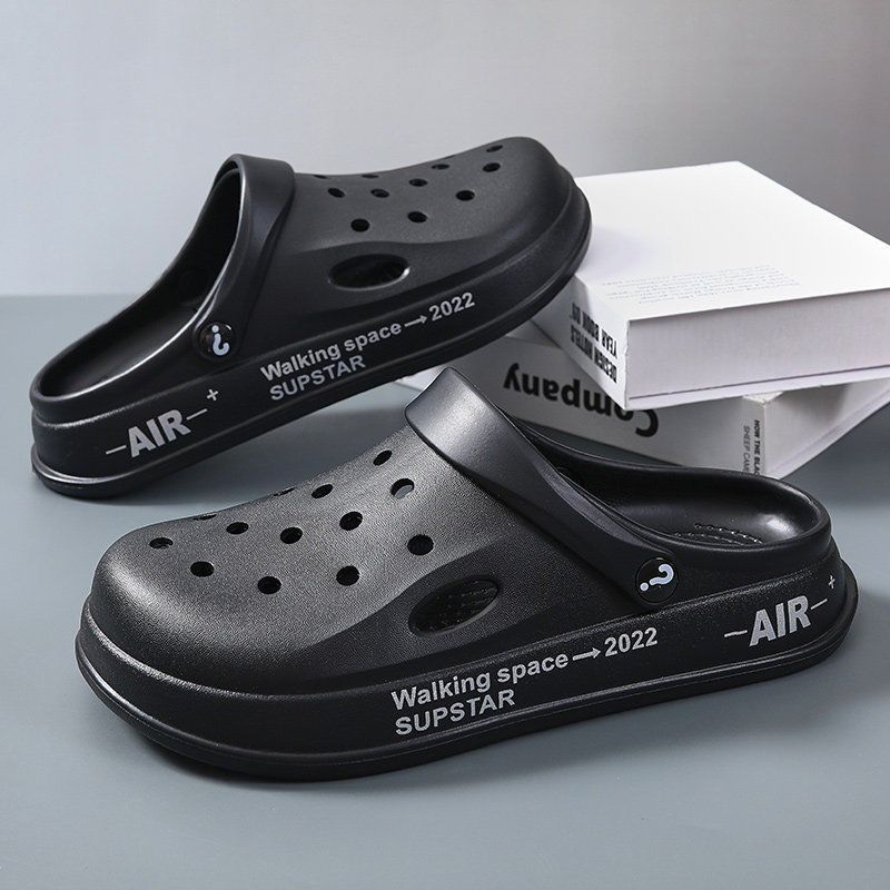 Astronaut-themed PVC clog slippers in assorted colors - Product view 11
