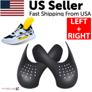 Pair of black, yellow, or white sneaker toe crease protectors - Main product view