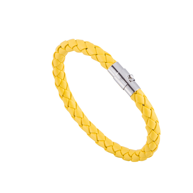 Woven leather animal zodiac bracelet with studded detail - Product view 10