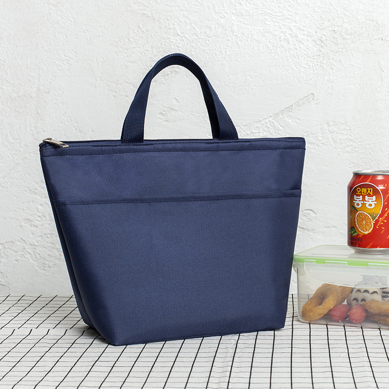 Portable Oxford cloth bento lunch bag in a selected color - Product view 6