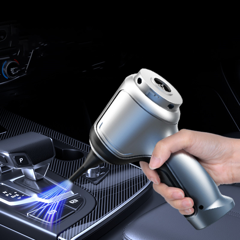 Rechargeable handheld car vacuum cleaner with 12,000Pa vacuum degree - Main product view