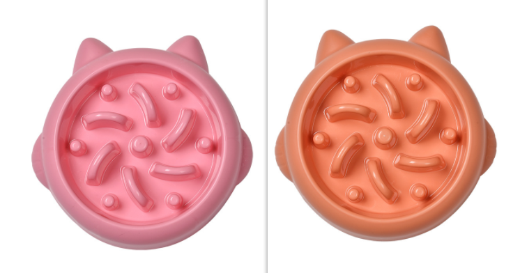 Fun-shaped pet slow feeder bowl for dogs and cats - Product view 11