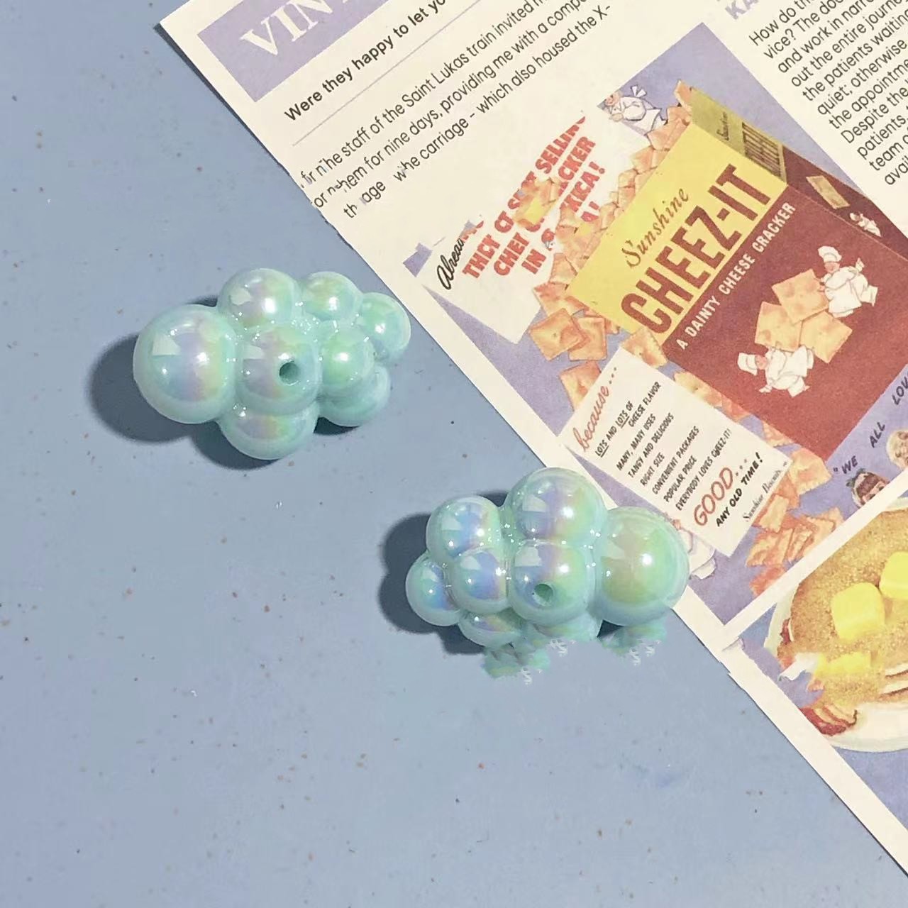 Colorful shell cloud beaded acrylic accessory - Main product view
