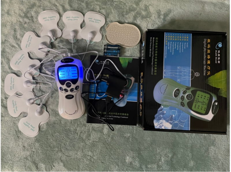 Low-frequency pulse electronic microcurrent massager with four massage contacts - Product view 3