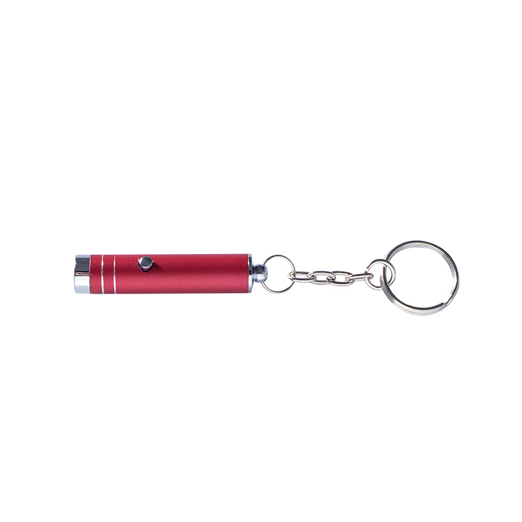 Compact UV money detector LED keychain flashlight with keychain - Product view 3