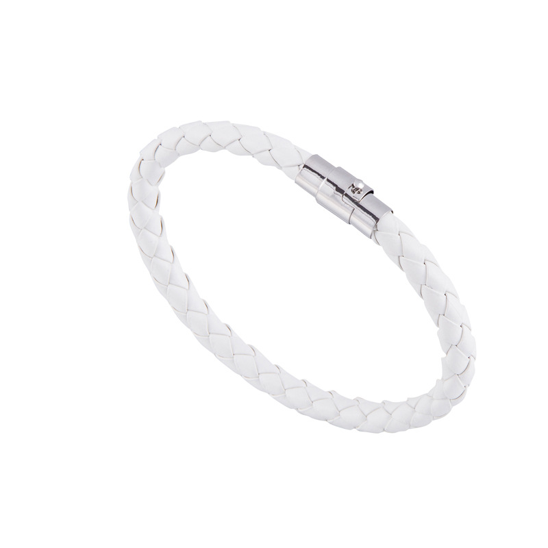 Woven leather animal zodiac bracelet with studded detail - Product view 7