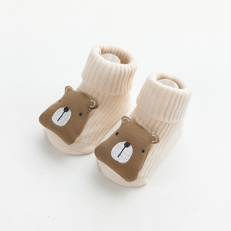 Combed cotton baby socks with mid-calf design - Product view 3