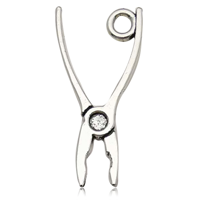 Cartoon-style alloy tool pendant in a selected design - Product view 11