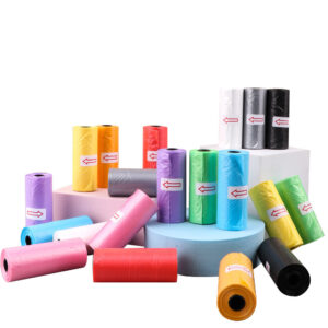 Roll of degradable pet garbage bags for dog waste - Main product view