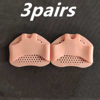 Breathable silicone forefoot pad sleeve with non-slip cushioning - Product view 3