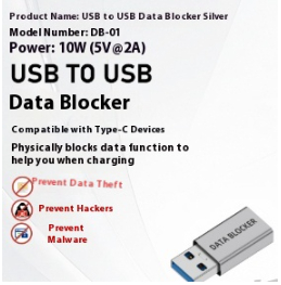 USB data blocker adapter for charging and data shielding - Product view 9
