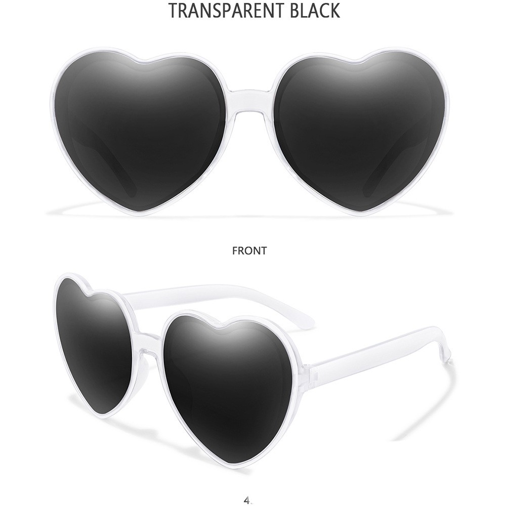 Colorful coated love sunglasses with full plastic frame - Product view 13