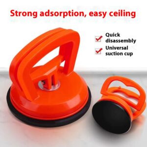 Flat aluminum suction cup phone screen removal tool - Main product view
