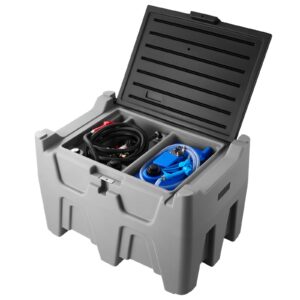 Portable 106-gallon diesel tank with separate DEF tank, pump, and hose - Main product view