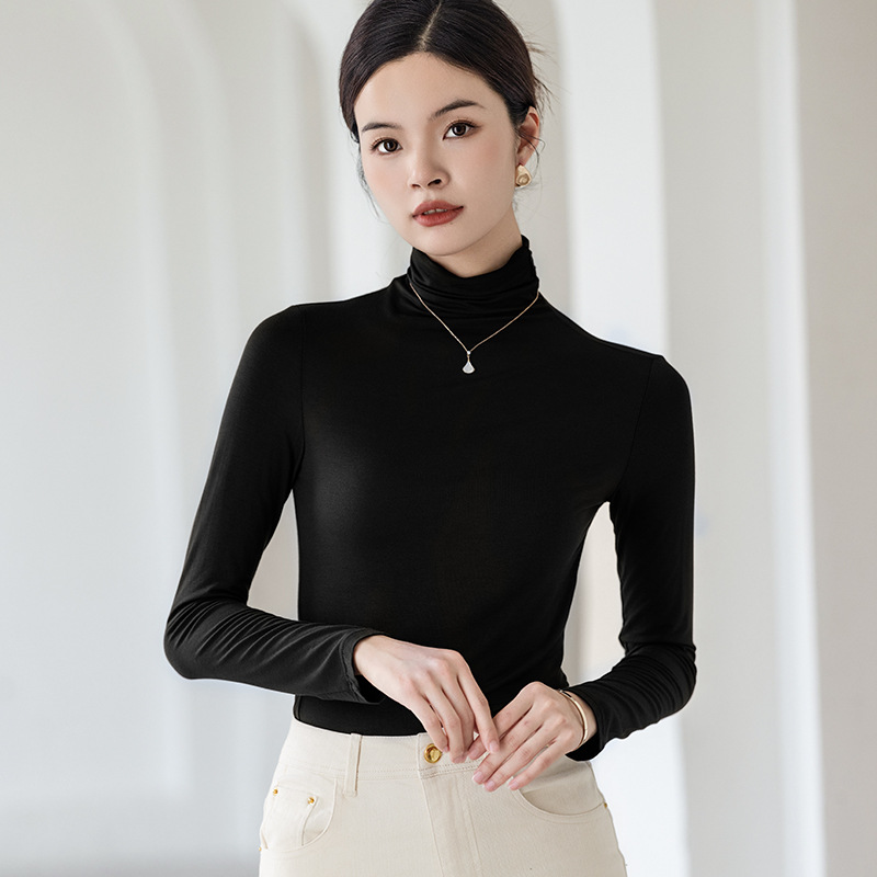 Women's modal long-sleeve slim-fit base layer top - Product view 5