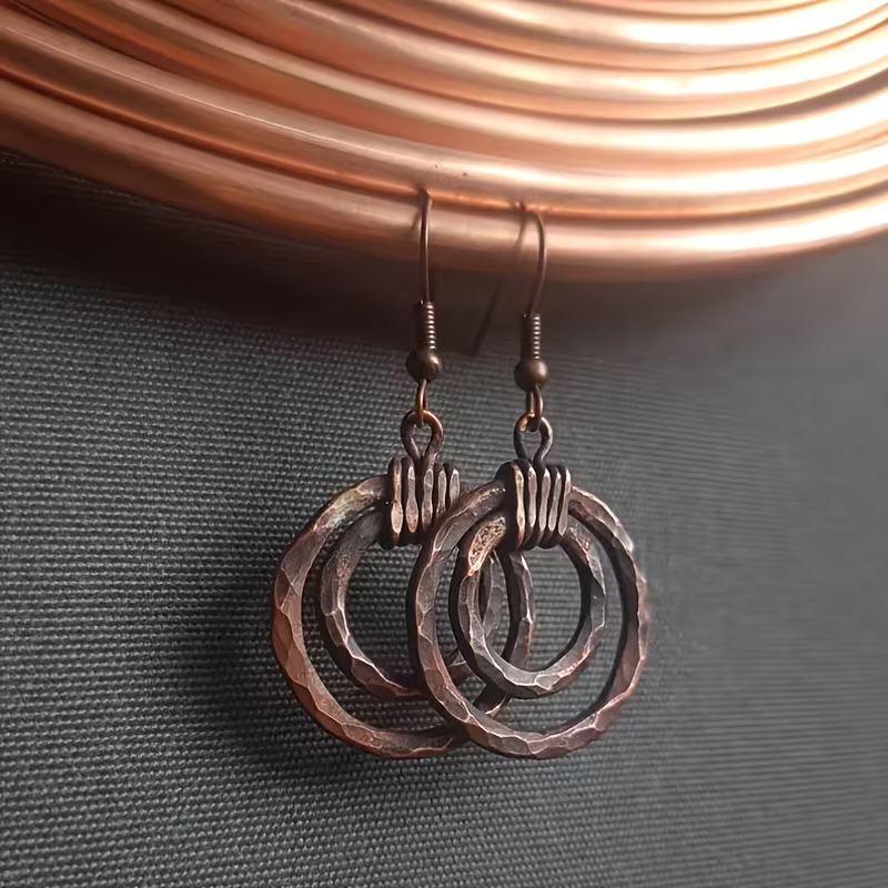 Round Ear Hook Earrings Bridal Gift High-end Jewelry - Main product view