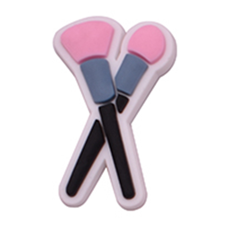 Decorative PVC shoe flower charms for sandals and shoes with holes - Product view 1