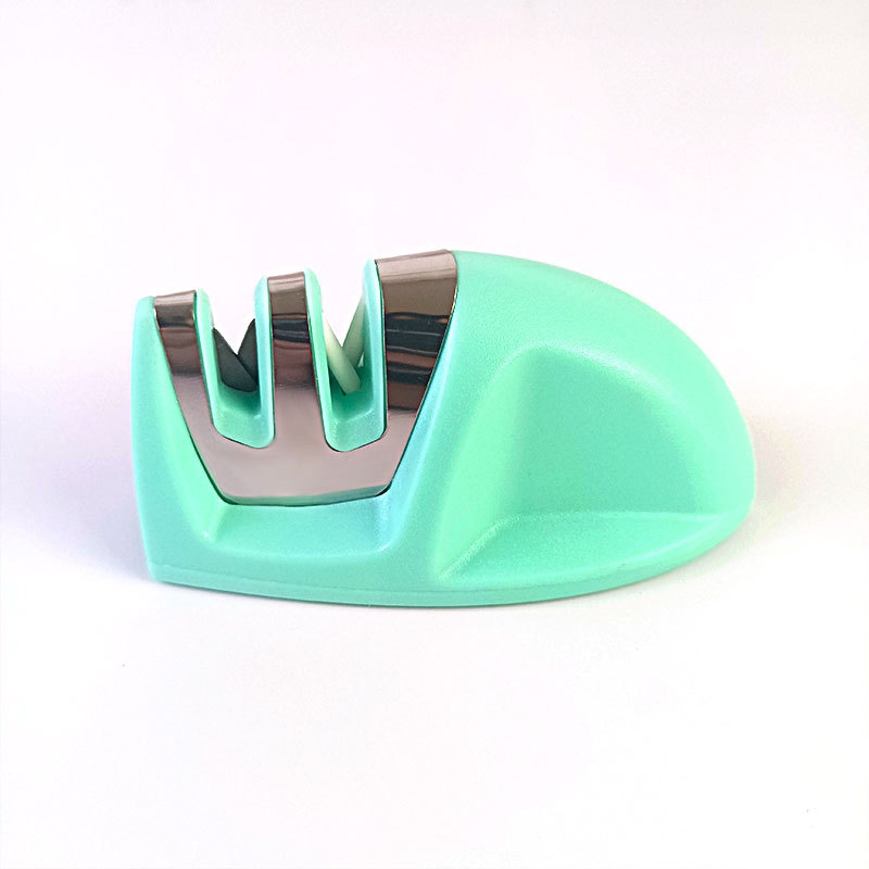 Mini two-stage mouse-shaped kitchen knife sharpener - Product view 2