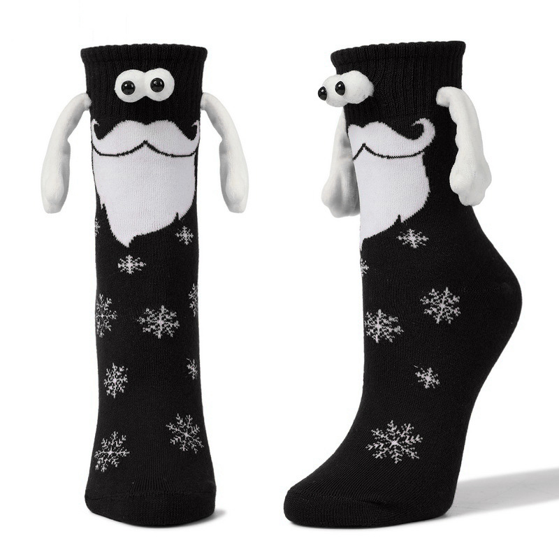 Halloween animal-pattern hand socks with magnetic suction handle - Product view 2