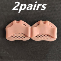 Breathable silicone forefoot pad sleeve with non-slip cushioning - Product view 4