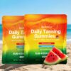 Bag of black sun tanning soft candy gummies - Main product view