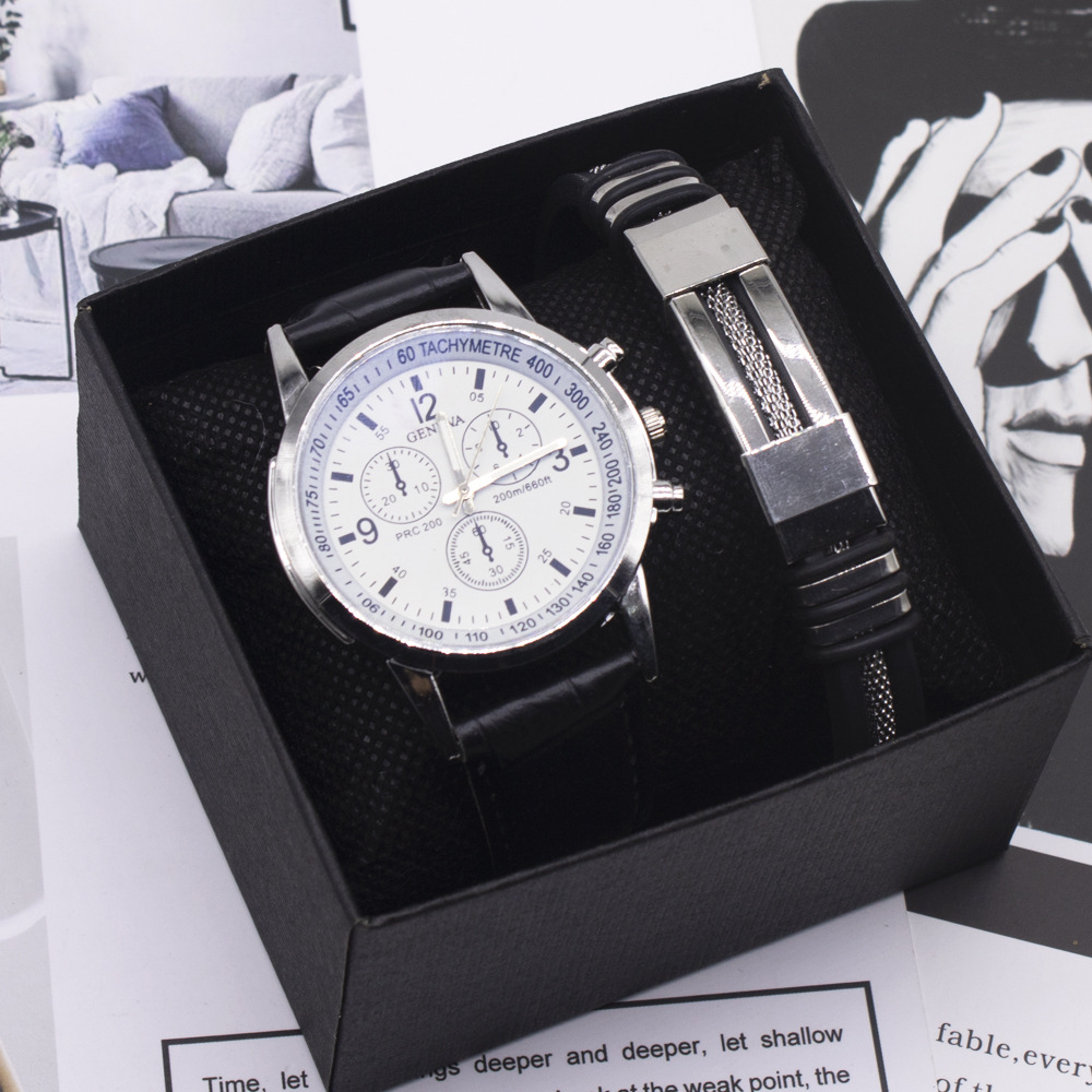 Men’s quartz wristwatch with round dial, alloy strap, and pin buckle - Product view 7