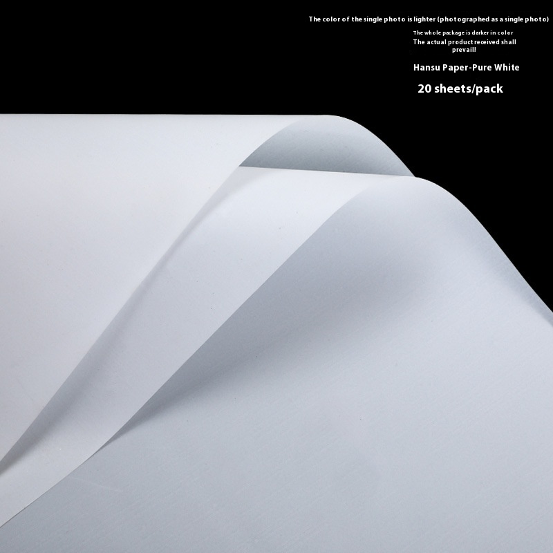 Soft light printed cellophane flower wrapping paper in a selected color - Product view 22
