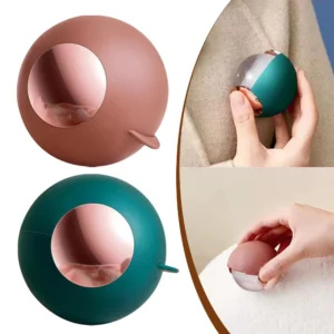Green gold reusable washable lint roller ball for pet hair and lint - Main product view