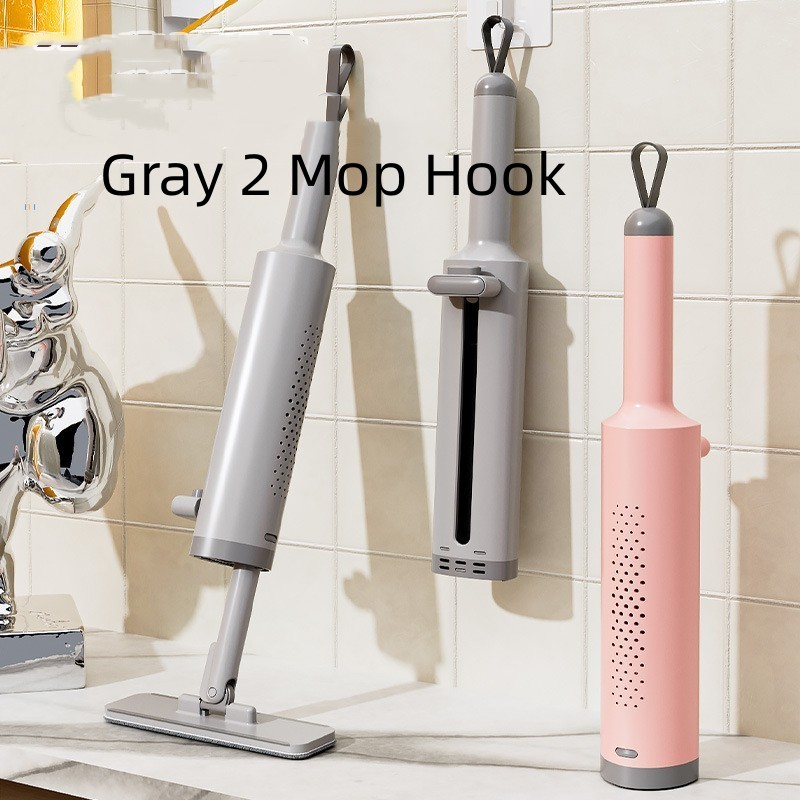 Self-wringing mini flat mop with reusable microfiber pads - Product view 12