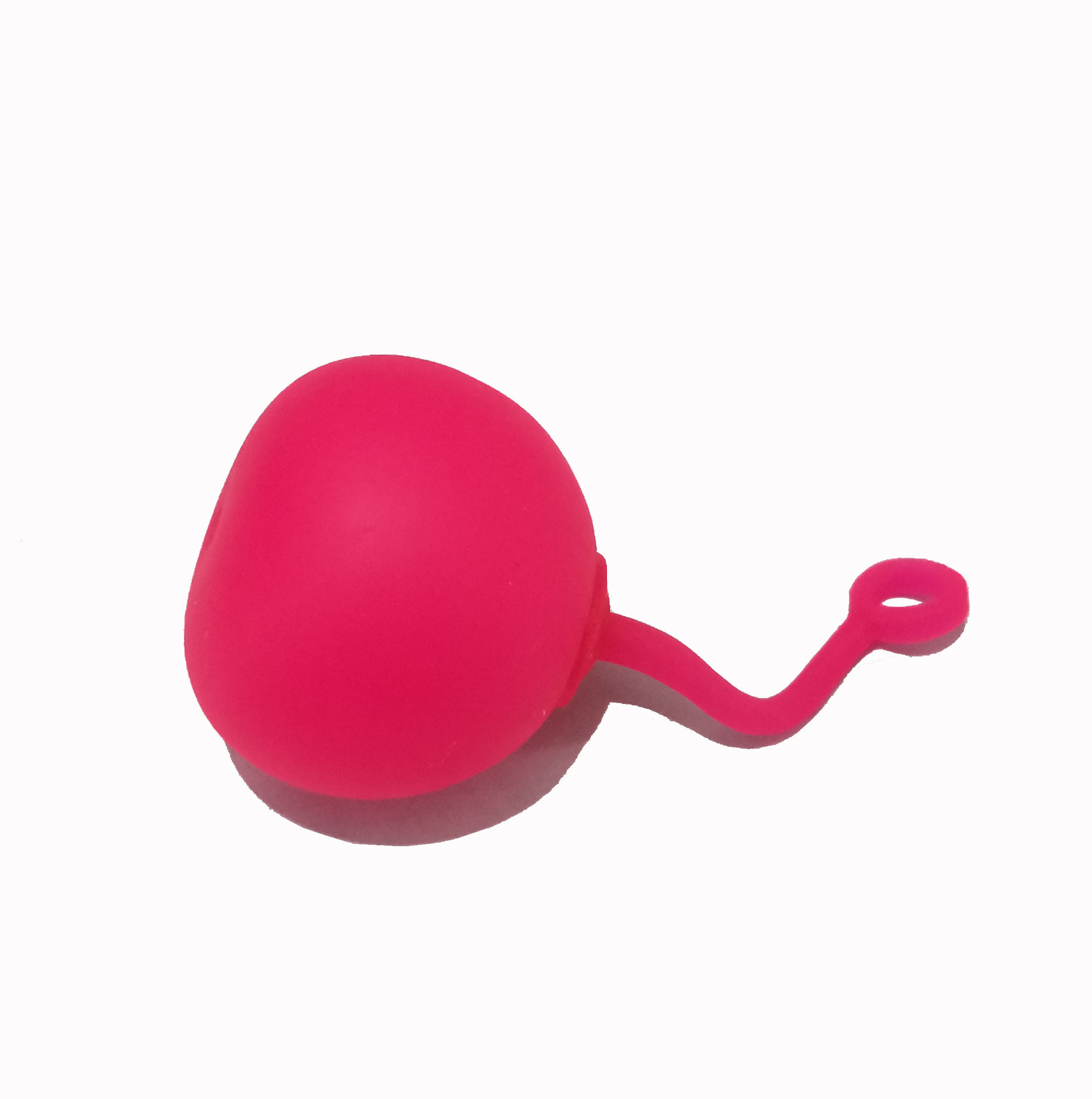 Transparent colorful TPR bubble ball with air tube - Product view 7