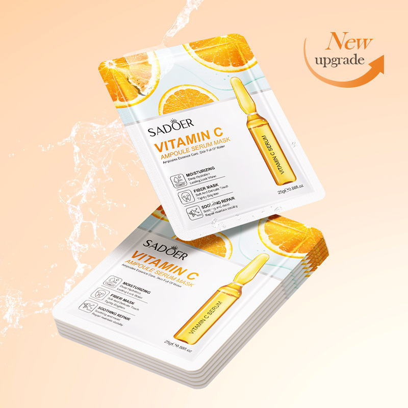 24K gold ampoule facial mask with vitamin C, 25g - Product view 8