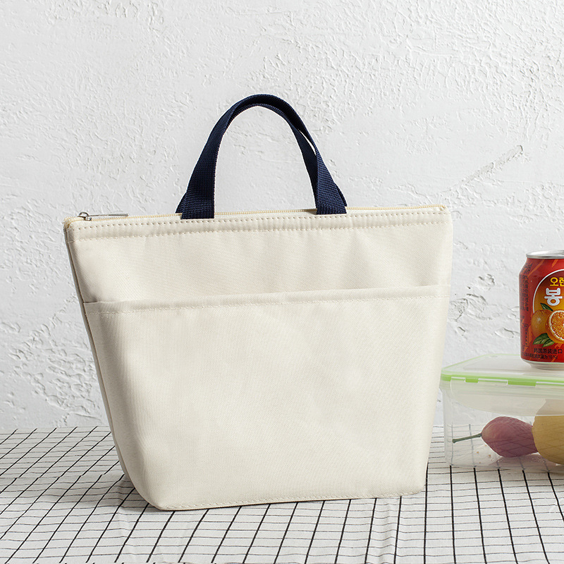 Portable Oxford cloth bento lunch bag in a selected color - Product view 3