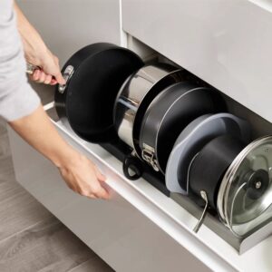 Plastic kitchen utensil and cookware drawer organizer - Main product view