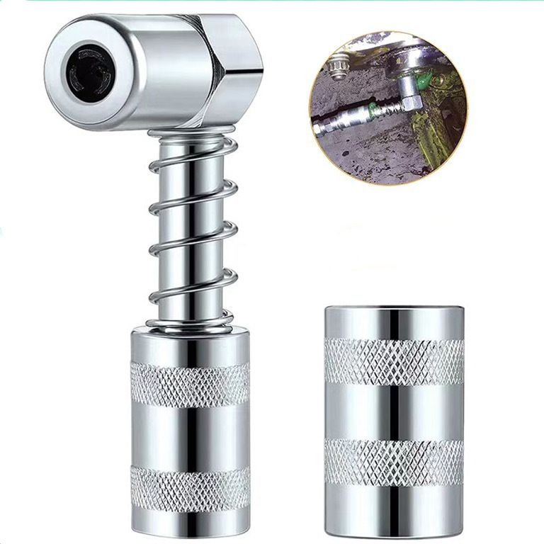 Carbon steel 1/8 NPT lubrication tool connector sleeve - 1 Pack