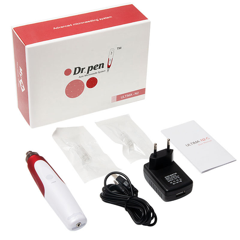 N2-C digital five-level plug-in derma pen beauty device - Main product view