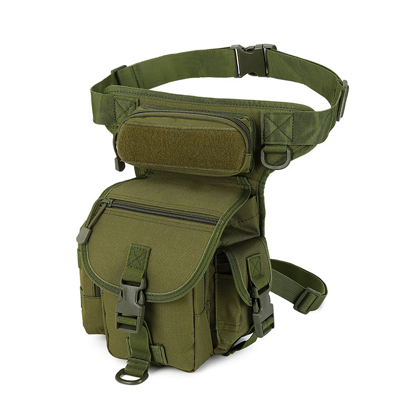 Portable tactical waist bag in Oxford cloth for outdoor sports - Army Green