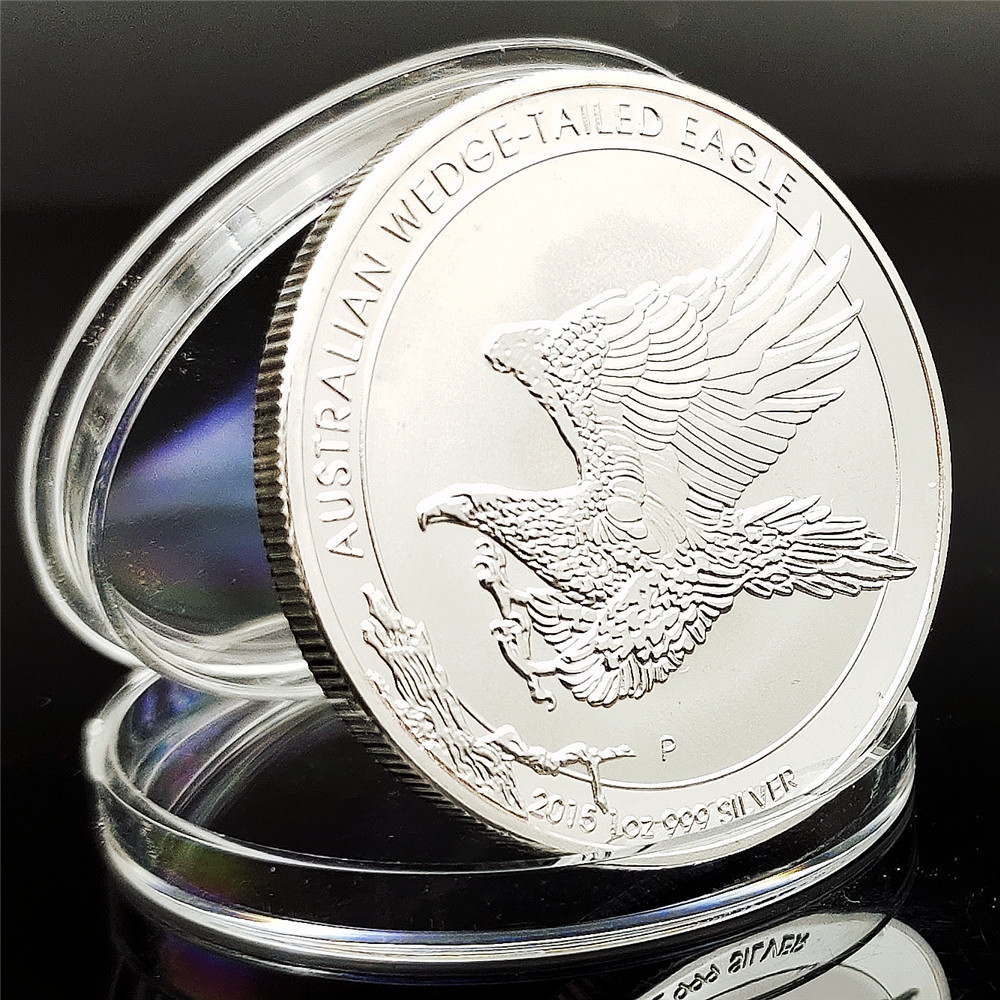 Australian animal commemorative coin in transparent plastic shell - Style4