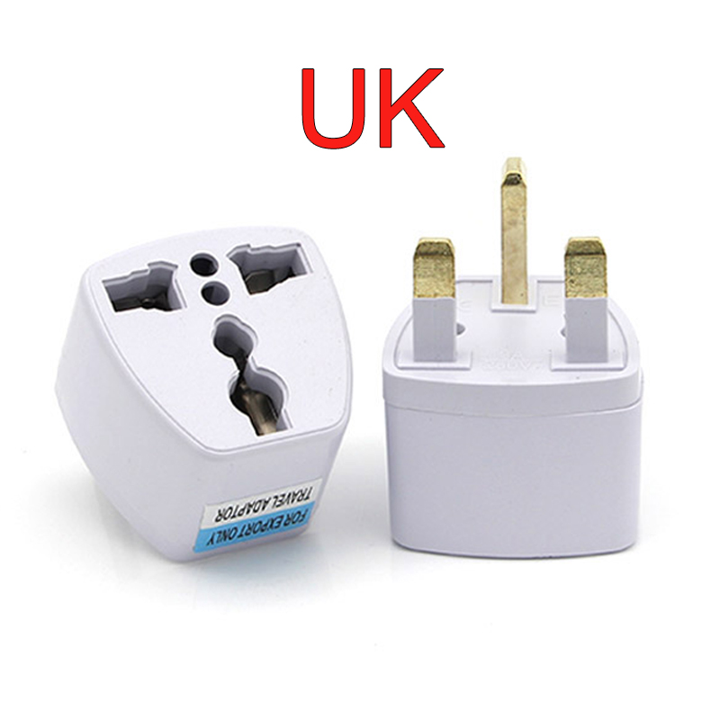 Universal travel plug adapter for American, British, European, Australian and South African plug standards - UK